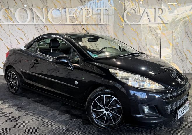 Peugeot 207 CAB 1.6 THP ROLAND GARROS Noir de 2011