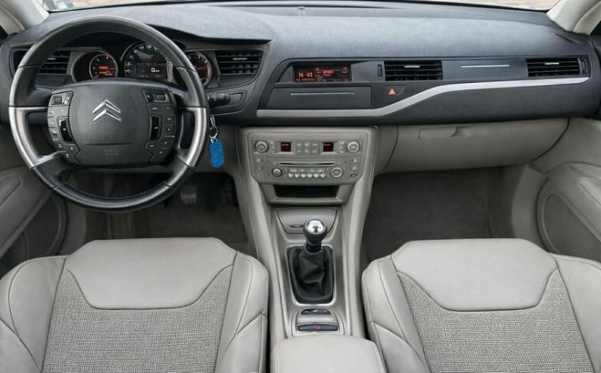 Citroen C5 tourer 1.6 thp 155ch exclusive 123 321 k Gris de 2012