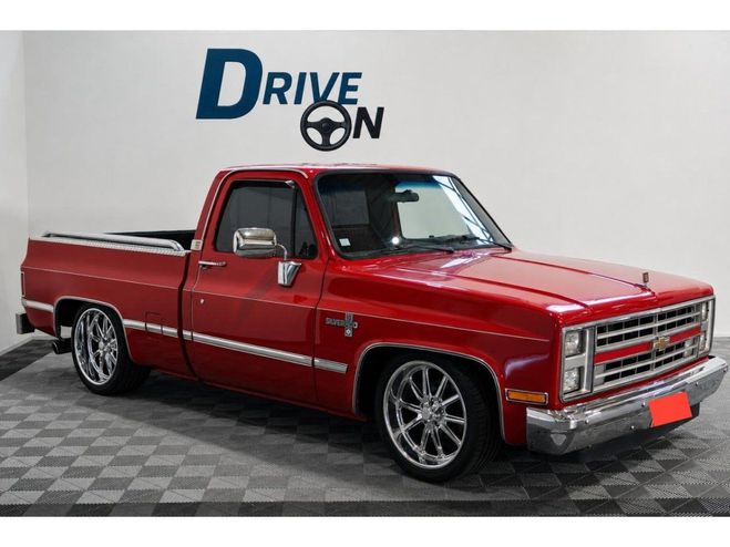 Chevrolet Silverado V8 5.7L (350ci) INJECTION 210CH ROUGE FONCE de 1987