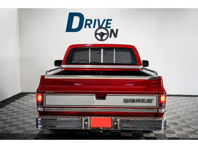 Chevrolet Silverado V8 5.7L (350ci) INJECTION 210CH ROUGE FONCE de 1987