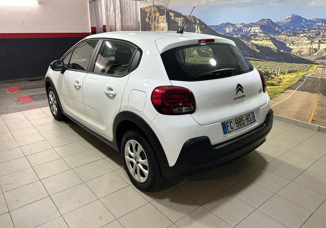 Citroen C3 2 places 1.6 blue hdi 100 prix ht : 4158 Blanc de 2018