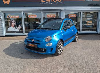  Voir d&eacute;tails -Fiat 500 cabriolet 0.9 twinair 105ch 60eme regula &agrave; Mon�teau (89)