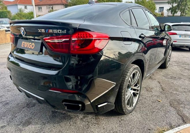 BMW X6 m50d 5.0 d 380 m-performance xdrive bva Noir de 2018