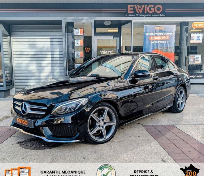 Mercedes Classe C 180 156ch SPORTLINE 9G-TRONIC BVA PROTEC Noir de 2017