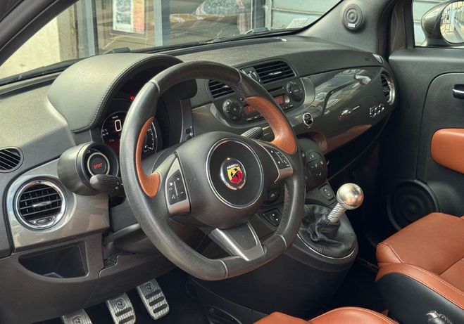 Abarth 500 595 1.4 T 160ch TURISMO CARNET ENTRETIEN Gris de 2015