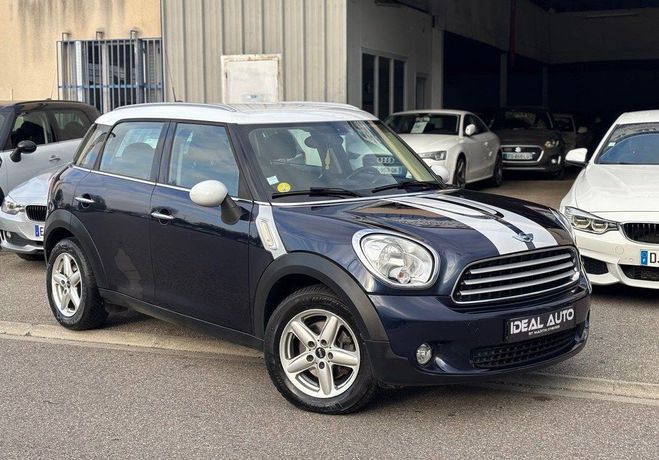 Mini Countryman Cooper D 112ch All4 Pack Chili BVA GPS A Bleu de 2014