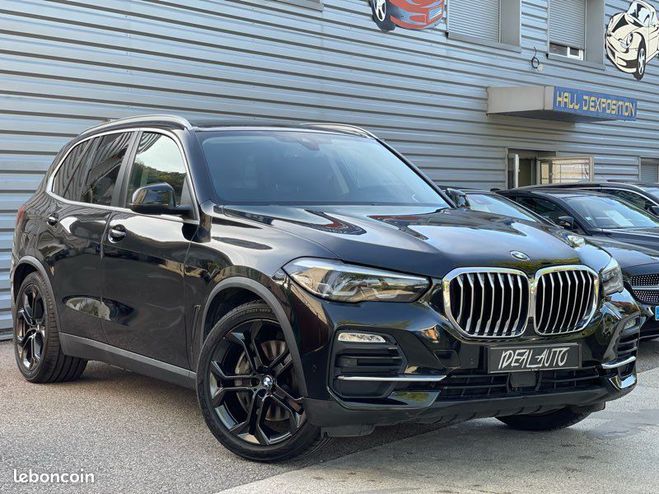BMW X5 G05 xDrive45e 394ch Lounge TVA Recup JA  Noir de 2020