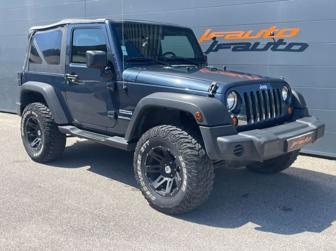 Jeep Wrangler 3.8 L V6 3 PORTES BACHE BLEU de 2008