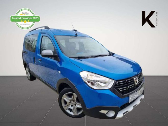Dacia Dokker 1.5 Blue dCi Stepway-- 37.000 KM--GPS--G Bleu M�tallis� de 
