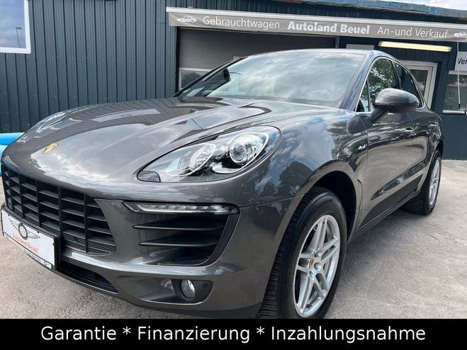 Porsche Macan S diesel 1�re main / Attelage / Garantie Gris m�tallis� de 2015