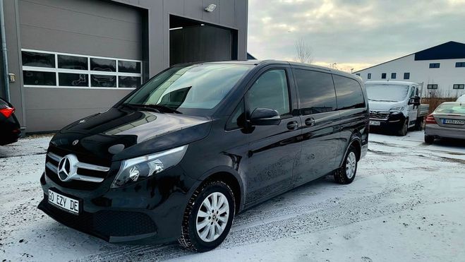 Mercedes Classe V 220d 163 ch Extralong 8pl Cuir TVA r�cup Noire de 2022