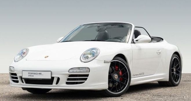 Porsche 911 997 Carrera 4 GTS Cabrio/ garantie blanc de 2000