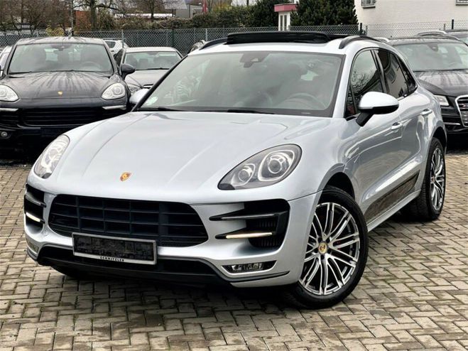 Porsche Macan Turbo 400 TOP BOSE //CARBON//SPORT-CHRON Gris de 2014