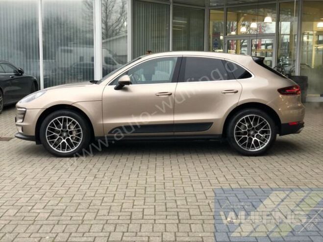 Porsche Macan S PDK Leder Navi Panorama Xenon Kamera Beige Metallic de 2000