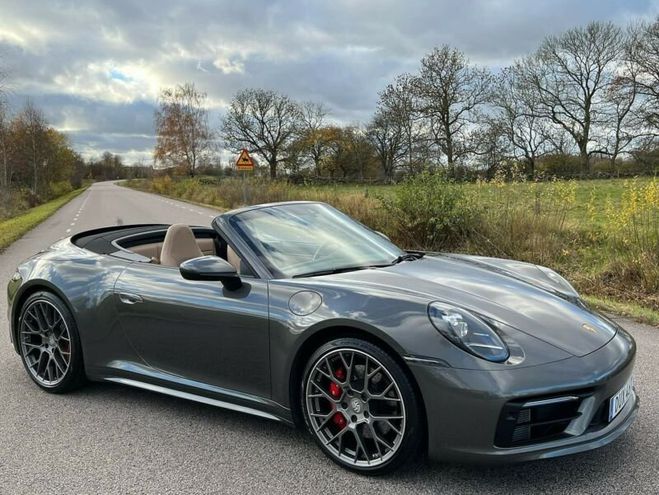 Porsche 911 992 Carrera S 450 Cabriolet Sport Design Grise de 2020