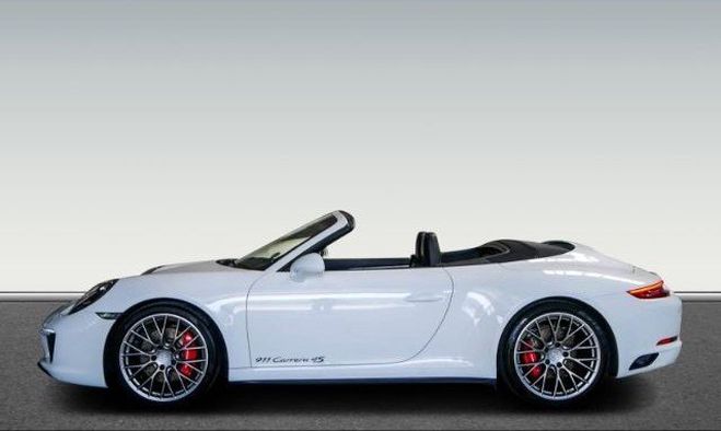 Porsche 911 4S Cabriolet Echappement sport Bose Spor BLANC de 2017