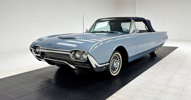 Ford Thunderbird Convertible Bleu de 1962