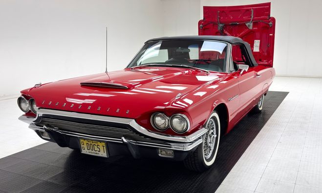 Ford Thunderbird Convertible Rouge de 1964