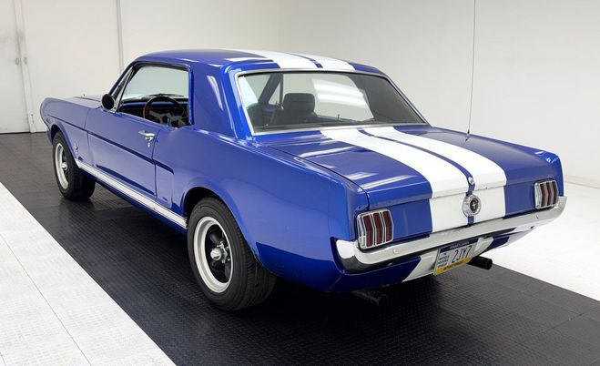 Ford Mustang Hardtop Bleu de 1965