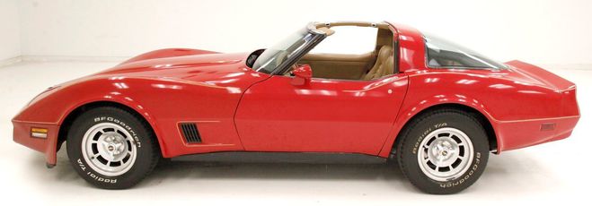 Chevrolet Corvette Coupe Rouge de 1981