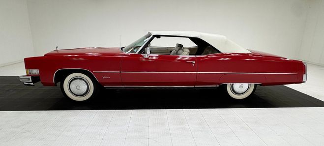 Cadillac Eldorado Convertible Rouge de 1974