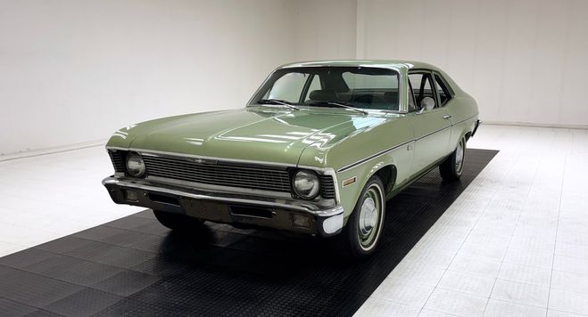 Chevrolet Nova 2 Door Sedan Vert de 1970
