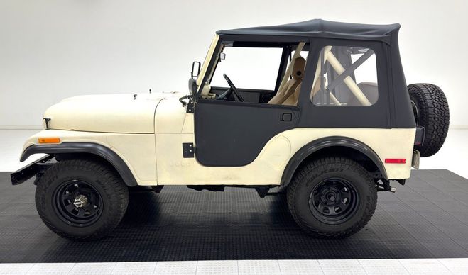 Jeep CJ5  Blanc de 1980