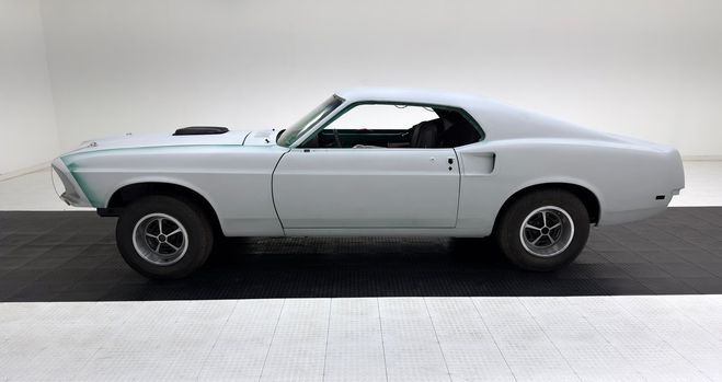 Ford Mustang Mach 1 Gris de 1969