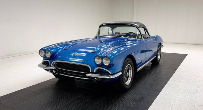 Chevrolet Corvette Convertible Bleu de 1962