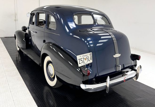 Pontiac Silver Streak Silverstreak DeLuxe 4 Door Sedan Bleu de 1937