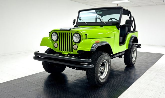 Jeep CJ5  Vert de 1973