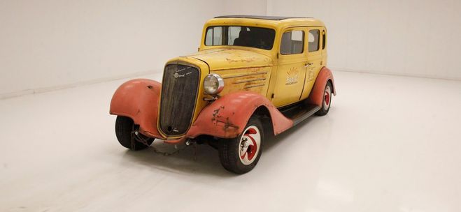 Chevrolet Master 4-Door Sedan Jaune de 1934
