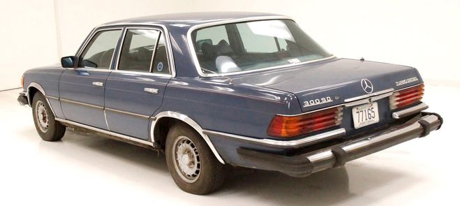 Mercedes 300 300SD Sedan Bleu de 1980