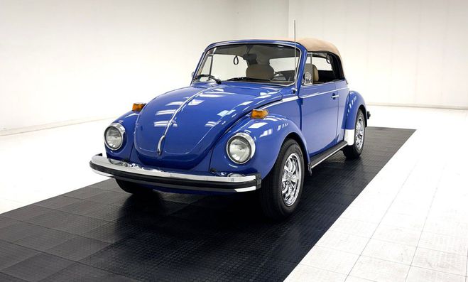 Volkswagen Beetle Super Convertible Bleu de 1978