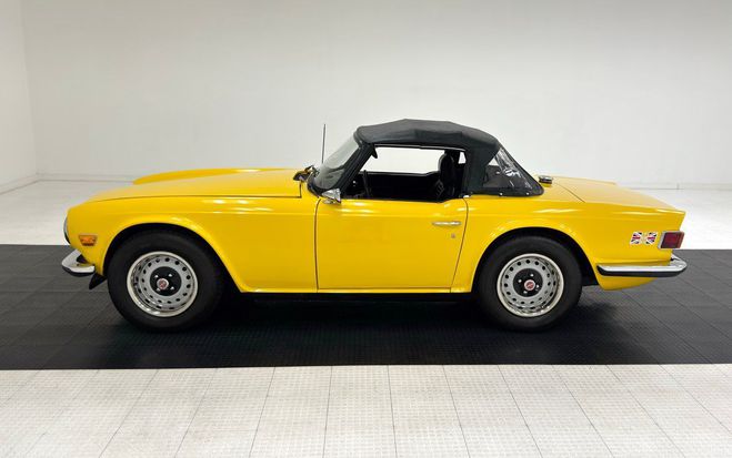 Triumph TR6 Roadster Jaune de 1972