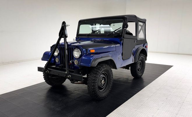 Jeep CJ5 Renegade Bleu de 1970