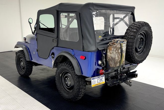 Jeep CJ5 Renegade Bleu de 1970
