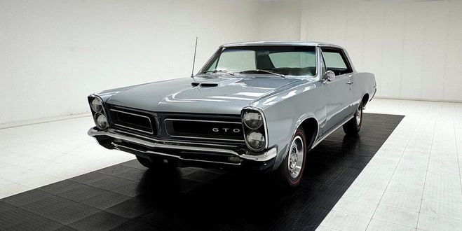 Pontiac GTO Hardtop Bleu de 1965