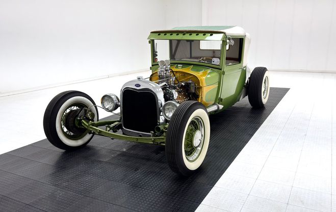 Ford Model A Sport Coupe Vert de 1928