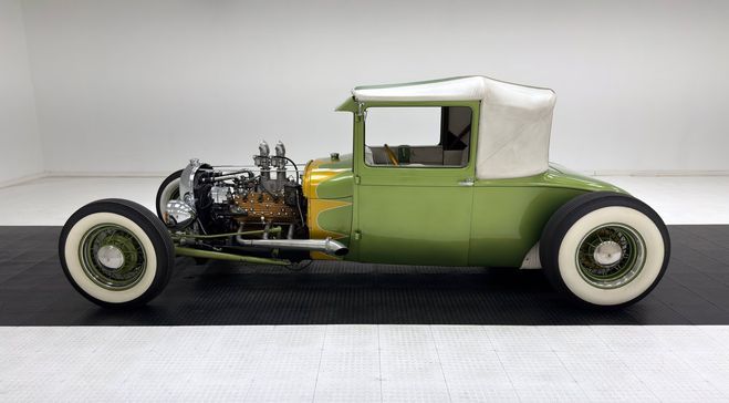 Ford Model A Sport Coupe Vert de 1928