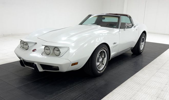 Chevrolet Corvette Coupe Blanc de 1976
