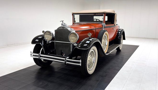 Packard Standard Eight 733 8 Series Convertible Coupe Orange de 1930