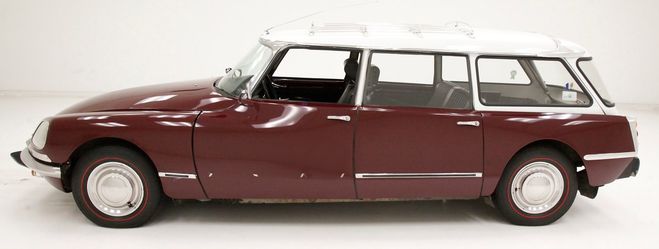 Citroen DS D21 Luxe Station Wagon Bordeaux de 1969