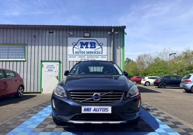 Volvo XC60 2.0D D4 181cv BVA ClimAuto Cuir GPS Blue Bleu de 2015