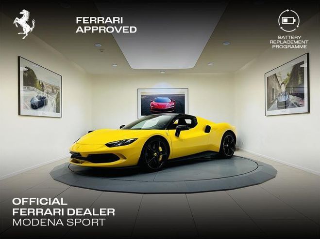 Ferrari 296 GTB V6 Jaune de 