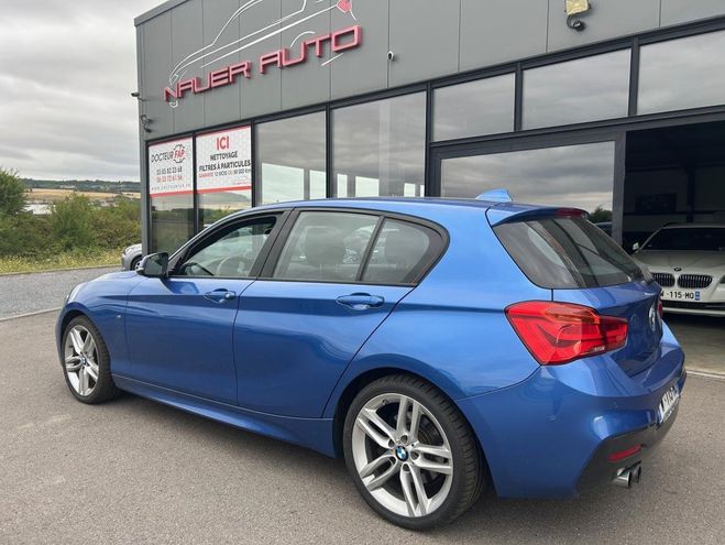 BMW Serie 1 F20 LCI 125d 224 ch M Sport A Bleu Clair M�tallis� de 2015