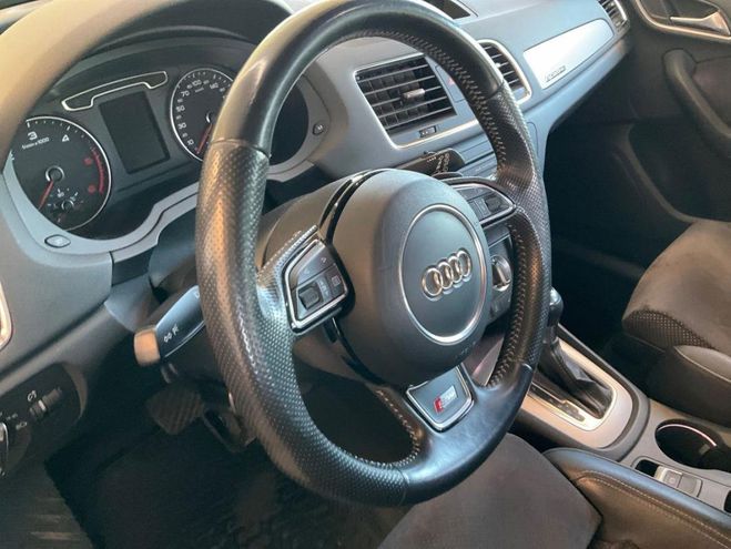 Audi Q3 2.0 TDI 177 ch Quattro Attraction S tron Gris Fonc� de 2013