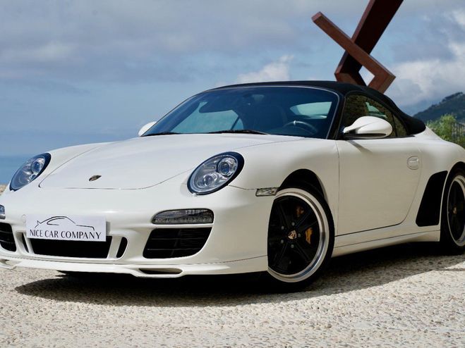 Porsche 911 997 Speedster - Origine Monaco - 1�re Ma Blanc de 2011