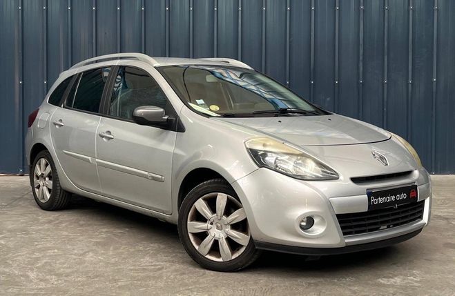 Renault Clio ESTATE - Garantie 1 An - Climatisation - Gris de 2010