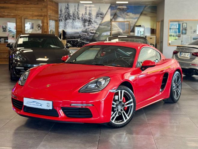 Porsche Cayman 718 19CV Rouge Verni de 2017